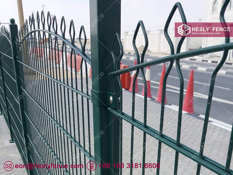decorative double wire fencing
