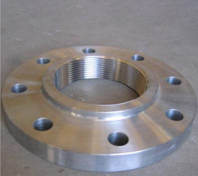 Zinc Plated 316 Forged Stainless Steel Flanges / Threaded Slip On Flange 0