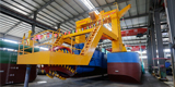 18 Inch  Plain Suction Dredger Hydraulic Machinery Long Distance High Reliability