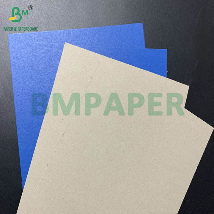 1.1mm 1.2mm Green Coated Lacquered Stiffness Paperboard Grey Back Hard Board 
