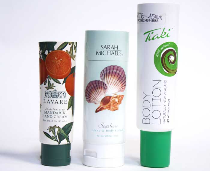 offset printing on cosmetic bottles and tubes