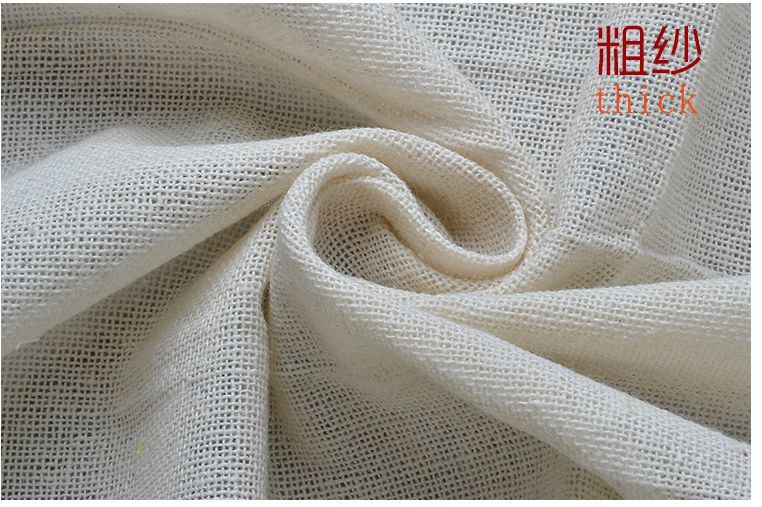 Steamer Cloth 100% Cotton Mesh Fabric for Bean Curd, Tea, Wine Filter Cloth