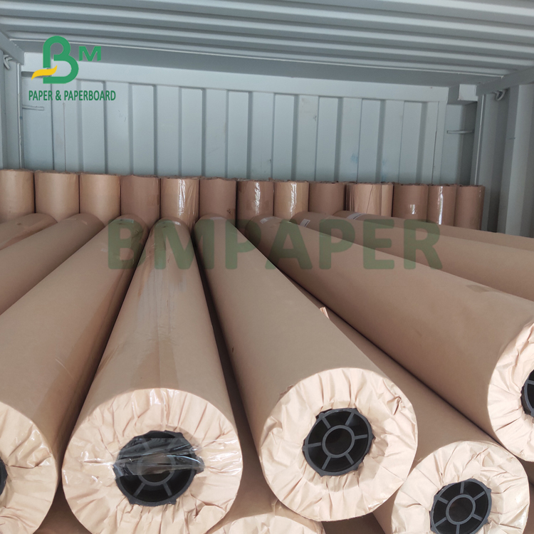 45gsm 60gsm Uncoated Plotter Paper For Cutting Machine 165cm 190cm x 250m