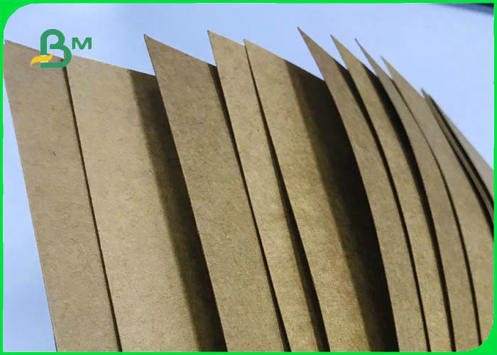 Grade AA 250gsm 300gsm 350gsm Brown Kraft Paper Board For Packing boxes 
