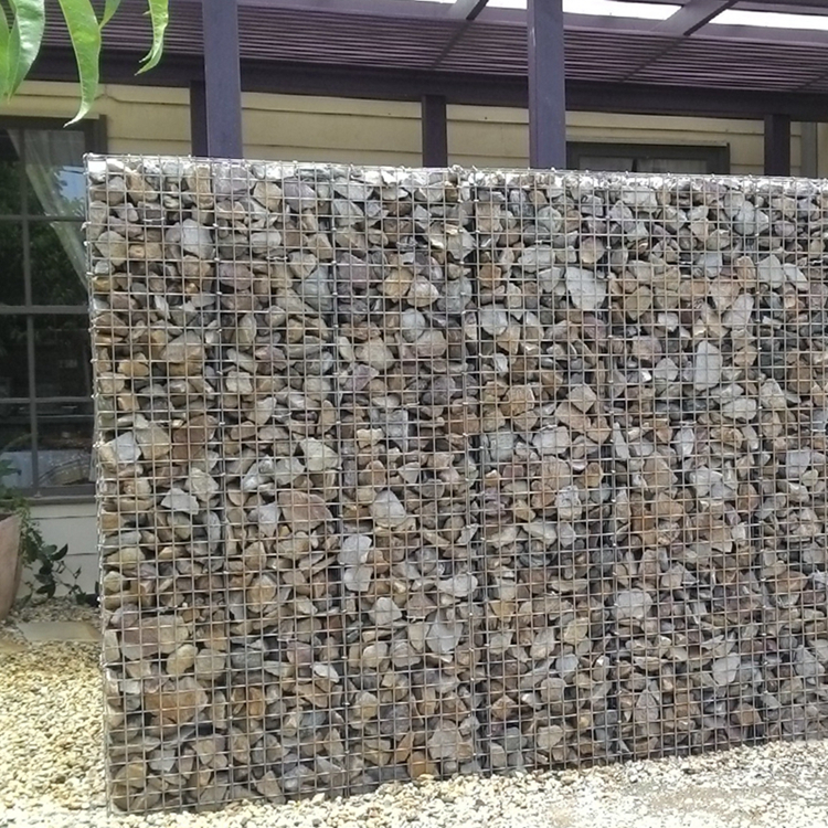 Hot Dipped Galvanized 4mm Welded Wire Mesh Gabion Box for Retaining Wall