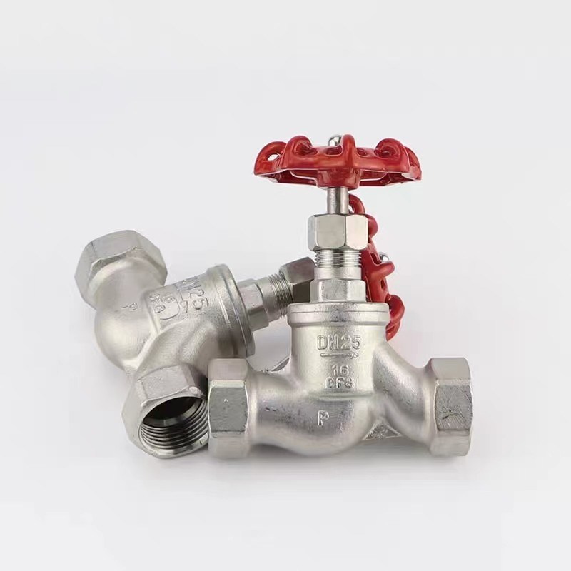 Investment Casting CF8/CF3m Thread End Industrial S Type Globe Valve