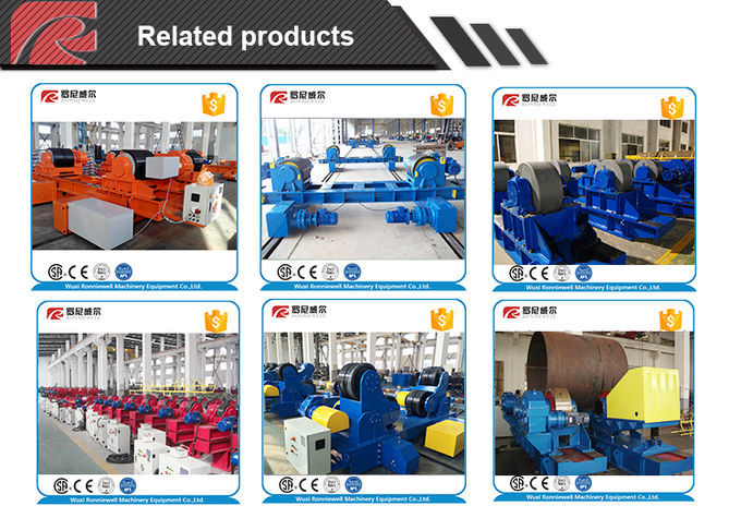 CE Approval Traversing Self Aligning Weld Rotator for Steel Production 250T SAR Rotators Factory 0