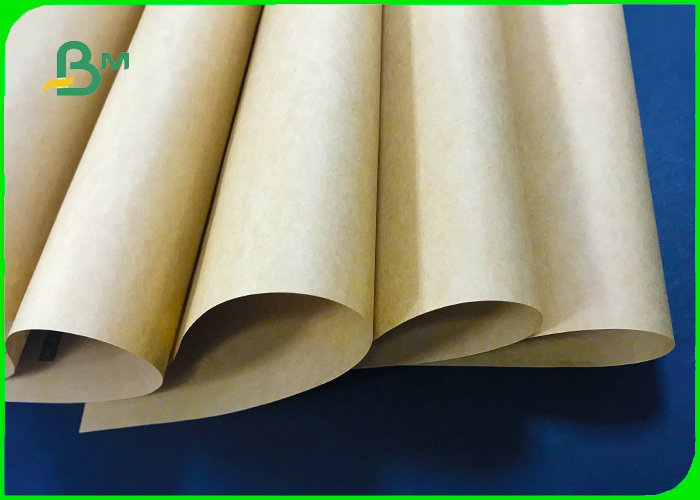 High Tear Resistance 80gsm 90gsm Cement Kraft Paper With Brown Color 
