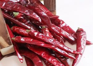 China 25000SHU Dried Red Chile Peppers Tianjin Chilies Dehydrated Spices on sale 