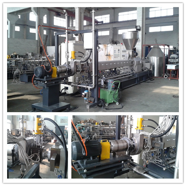 CE Compounding parallel co-rotation twin screw extruder