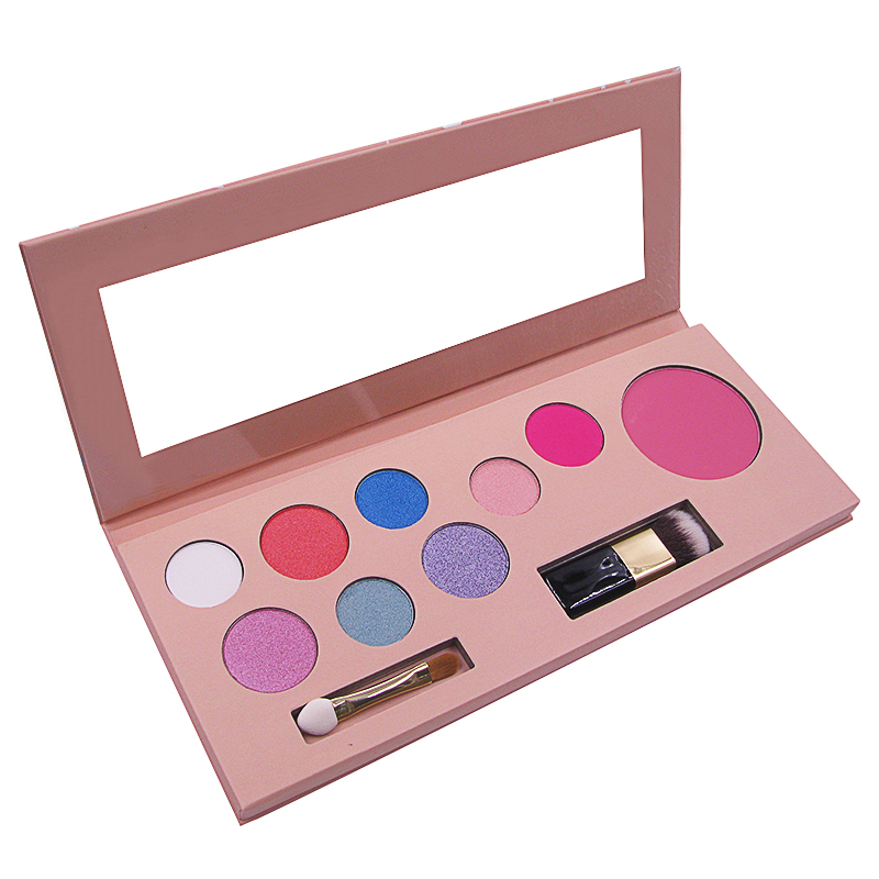 2021 new style high quality professional eye shadow private label palette set with mirror