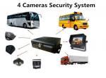4G Vehicle Security Camera System With Mini MDVR For School Bus GPS Tracking