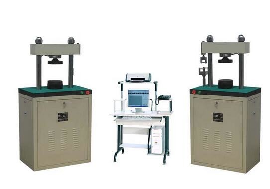 Computerized Cement Compression and Bending Testing Machine