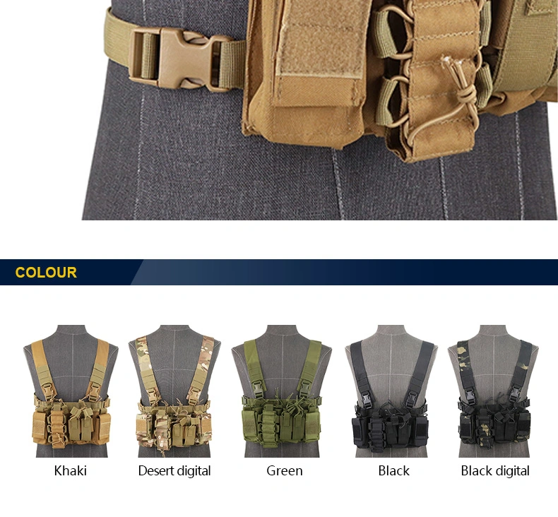 High Quality Adjustable Tactical Vest for Outdoor Training