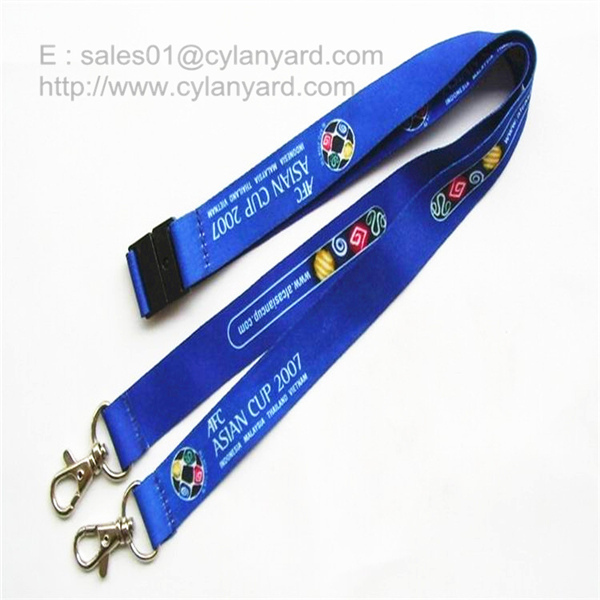 Open Double-Ended full color lanyard