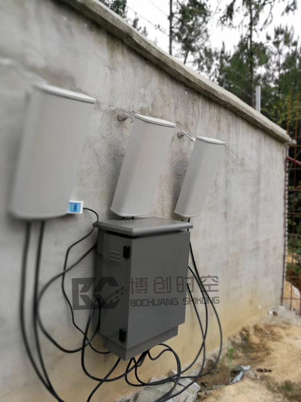 Prison detention uses outdoor high-power mobile phone signal jammer, 250W high power interference distance of 300m