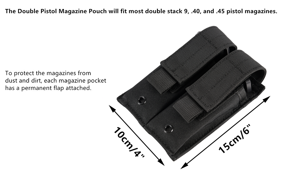 9mm/.40,45acp,Calibers,Magazine,Pouch