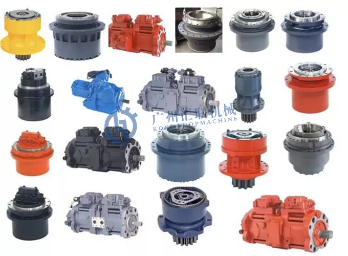 Excavator Spare Parts Travel Reduction DH258-7 Reducer DH258 DX260 DH255-5 DX255LC Travel Gearbox 2