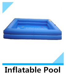One of the best selling inflatable products swimming pool equipment inflatable pool used for kids play motorized jet ski