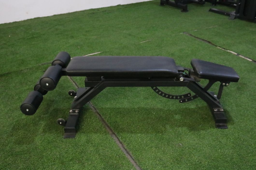 Adjustable Dumbbell Sit up Folding Weight Flat Bench Press Rack