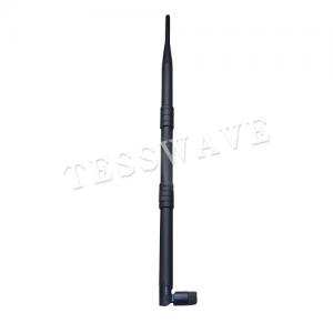 China 2.4 GHz 9dBi indoor rubber duck wifi antenna with SMA connector on sale 