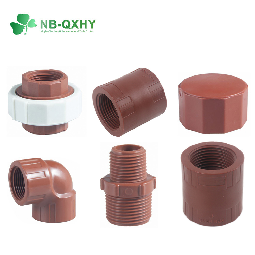 Wholesale 1/2&quot; - 2&quot; Inch Pph Elbow Tee Thread Pipe Fitting for Water Supply