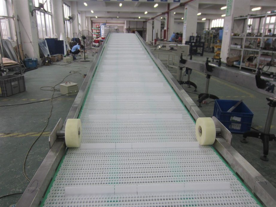 Chinese Manufacturers Turning and Straight Plastic Modular Belt Conveyor System