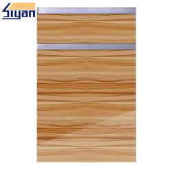 Replacement High Gloss Kitchen Cabinets Doors Vinyl Pressed Mdf