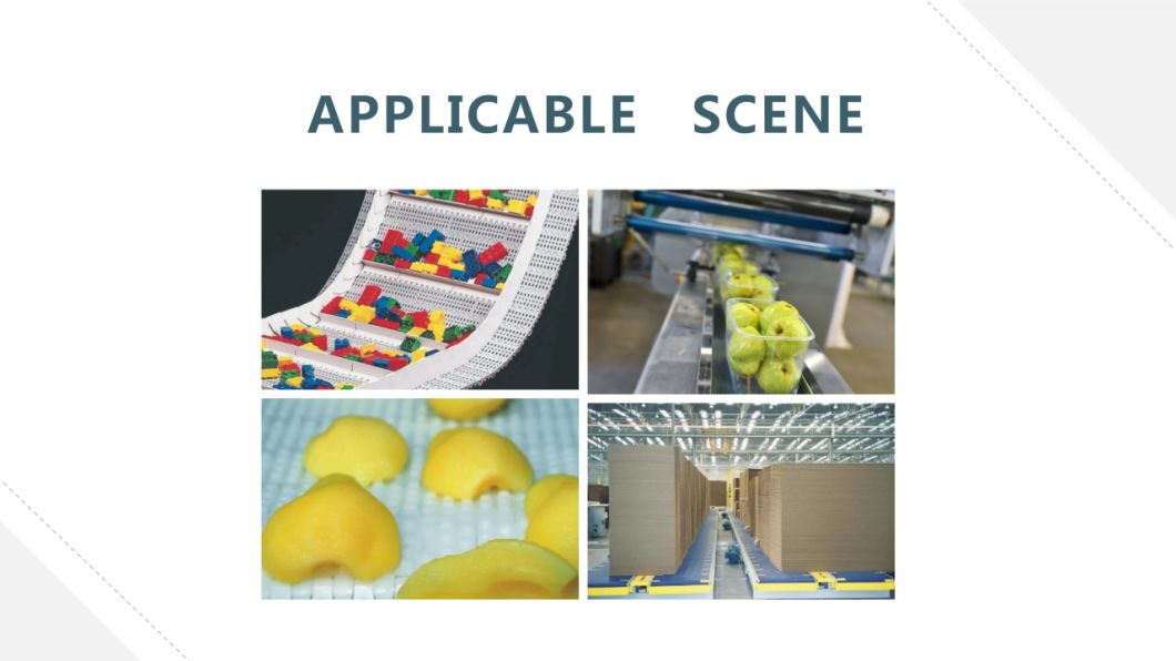2022 New Bread Baking Modular Plastic Conveyor Belt for Food Industry