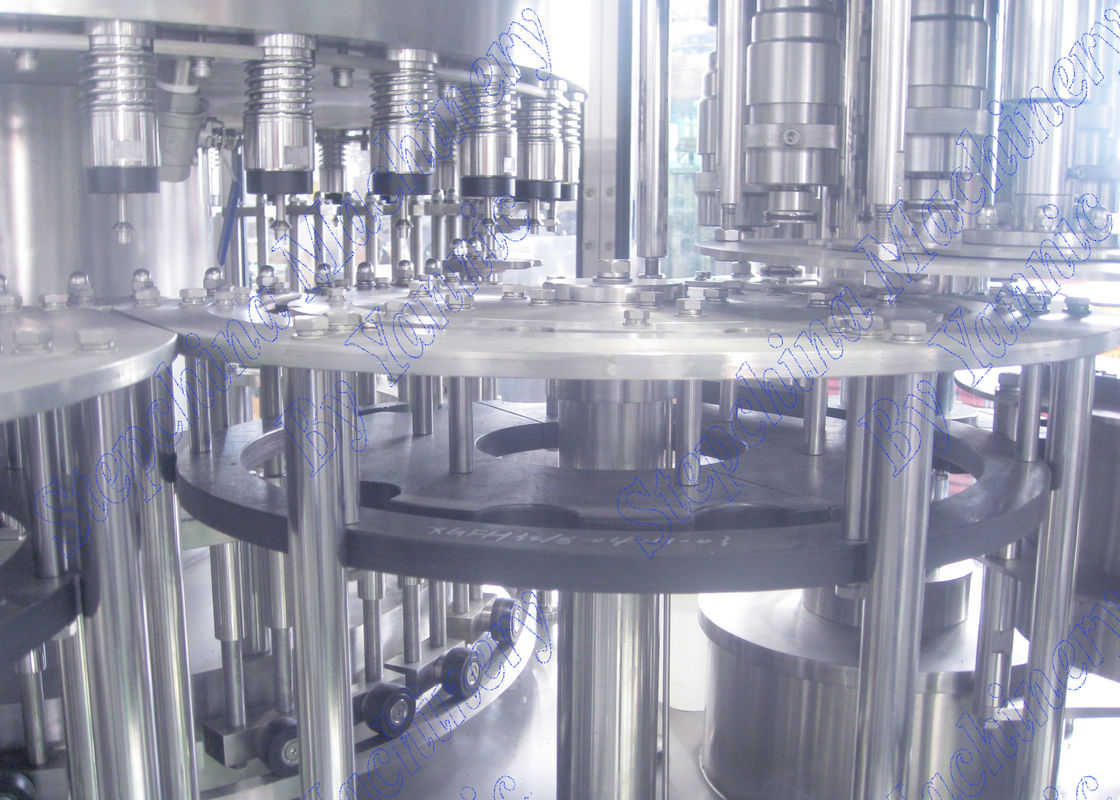 Middle capacity bottled water production line with automatic PLC control