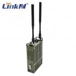 Tactical Video Data Radio IP MESH MANET  4W MIMO 4G GPS/BD PPT WiFi AES Encryption with LCD Indicator Battery Powered