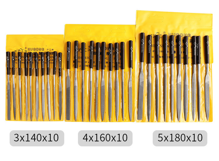 5PCS 6PCS 10PCS 4*160mm Hand Hardware Tool File Set Mini Needle File Set
