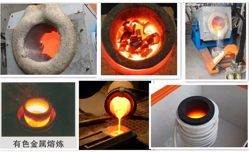 Professional Producer Supply Medium Frequency Induction Smelting Furnace equipment of Melting Metals