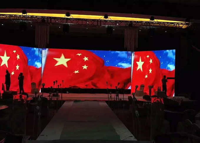 High Resolution Small Pixel Pitch Led Display , P3.91 Pitch Indoor LED Advertising Display