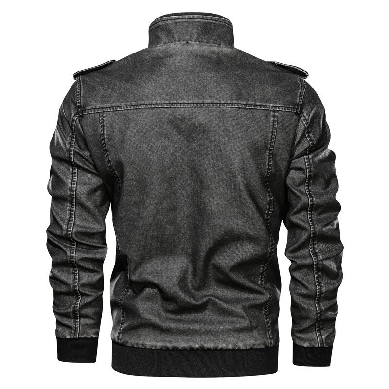 Wholesale Motorcycle Jackets Denim Jacket Windbreaker Jeans Jacket for Man