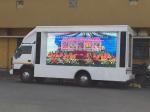 Full Color P8 SMD 3535 1/4 Scan  Led Mobile Billboard on Vehicles INDIA