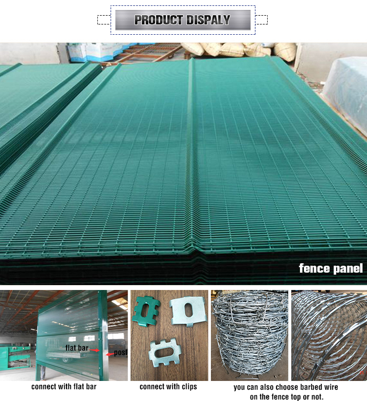 358 High Security Prison Mesh Fence Fencing