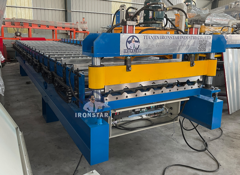 roof sheet roll forming machine 6