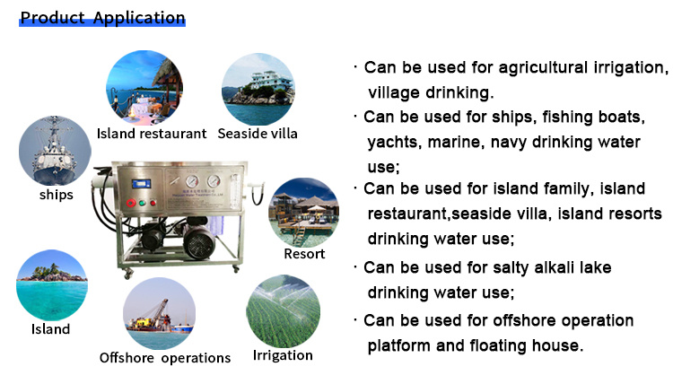 Marine Sea Water Maker for Yacht and Fishing