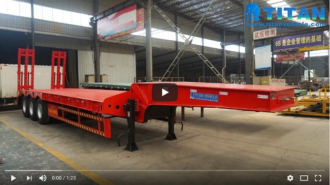 Commercial Low Bed Trailer