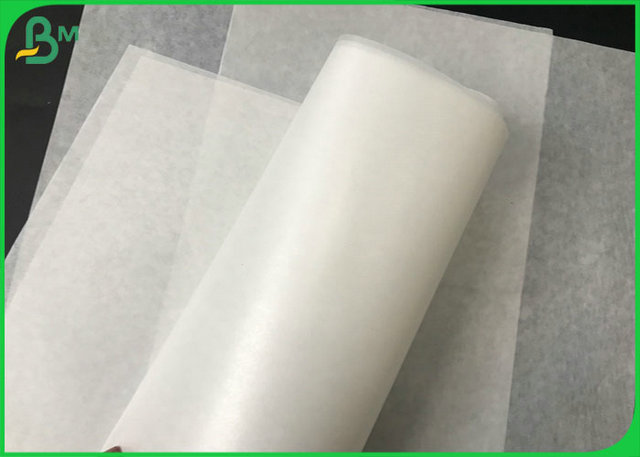 Jumbo Roll 30/ 35/ 40/ 45/ 50GSM Bleached MG White Paper for sandwiches packaging