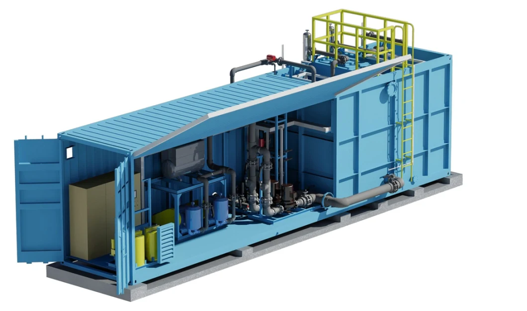 Customized Container Mbr Integrated Biological Wastewater Treatment