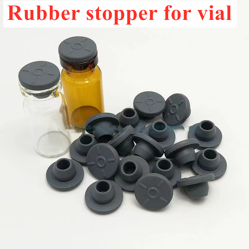 13mm 20mm 28mm Sterile Lyophilization Freeze-Dried Bromo Butyl Rubber Stopper for Glass Injection Bottle