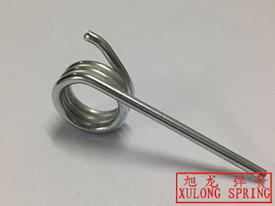bright zinc plating music wire torsion spring used in fan