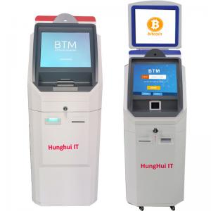 China Currency Exchange Self Service Cash Payment Kiosk Machine Cryptocurrency Bitcoin ATM on sale 