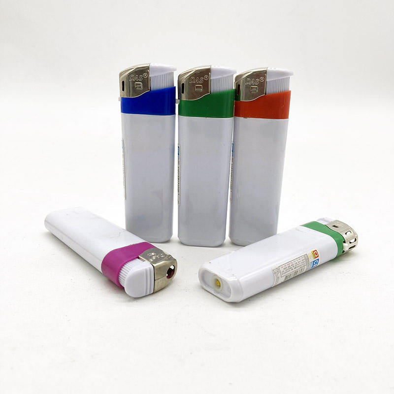 White Color Cheapest Plastic Cigarette Lighter Electric Igniter