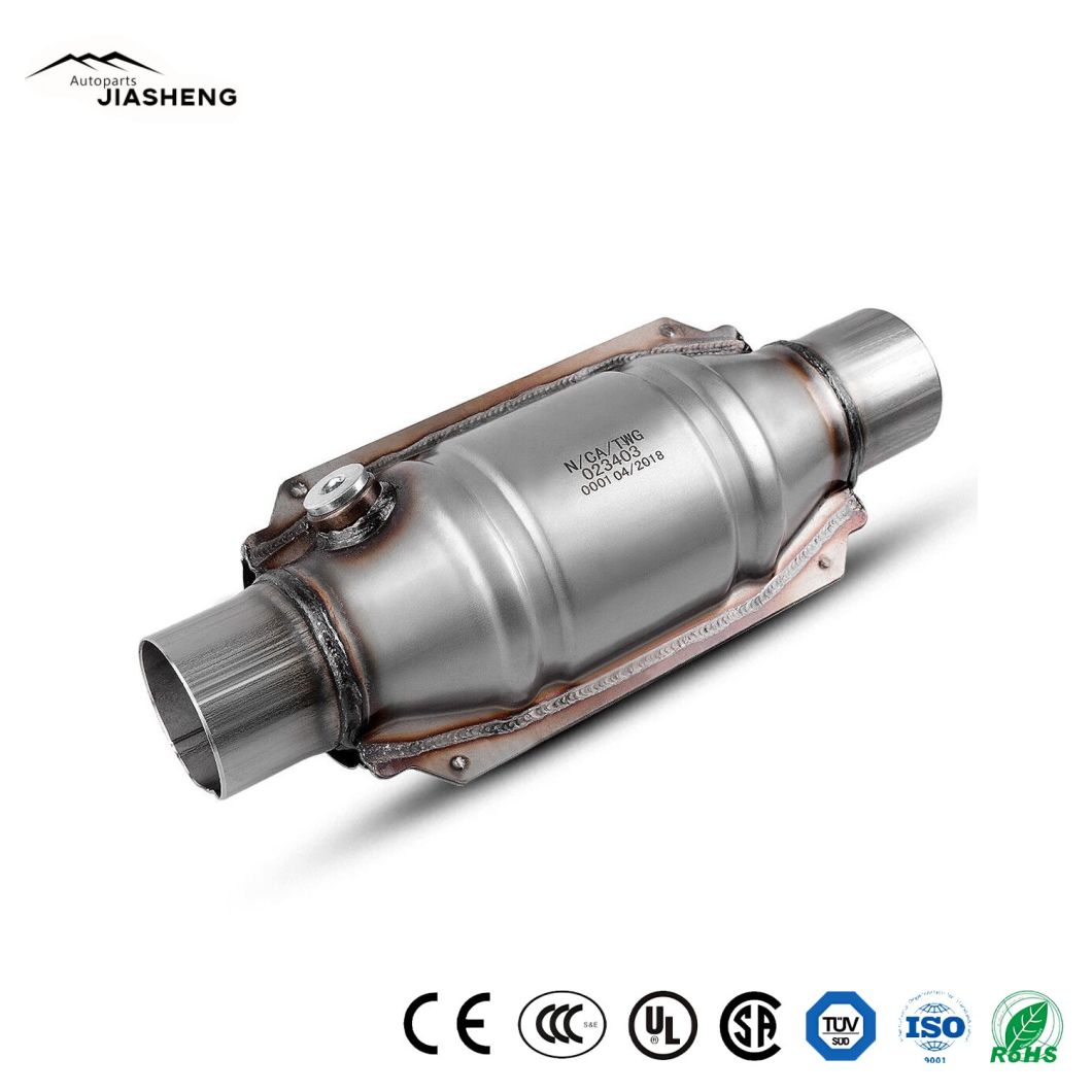 Universal 2.25&quot; Inlet/Outlet Car Accessories Department Euro IV Euro V Catalyst Carrier Auto Catalytic Converter