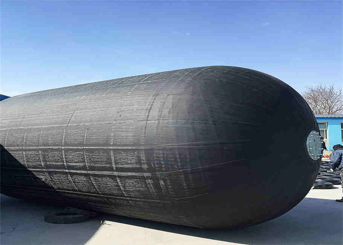 Yokohama Type Floating Pneumatic Marine Rubber Fenders With Chain And Tire Net 2