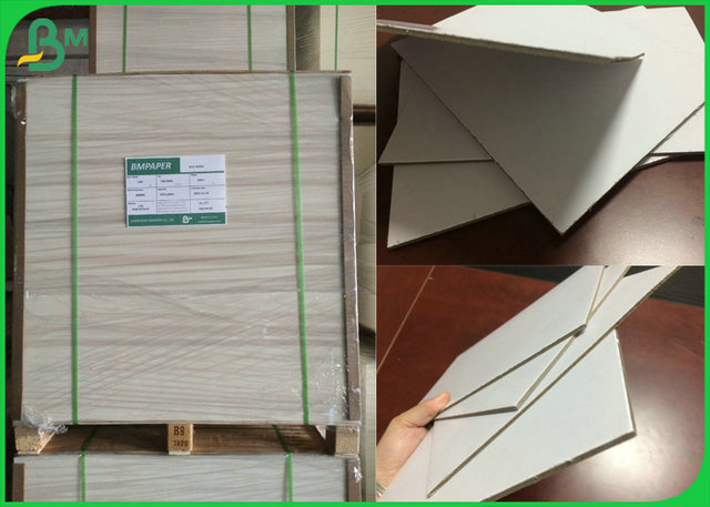 Laminated 2.5mm 3mm Coated White Lined Solid Board For Jigsaw and games boxes