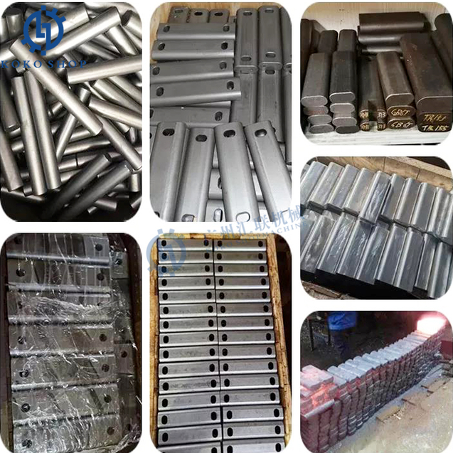 Front Hole Rod Pins HB10G HB20G HB30G HB40G Hydraulic Breaker Spare Parts For Furukawa 1